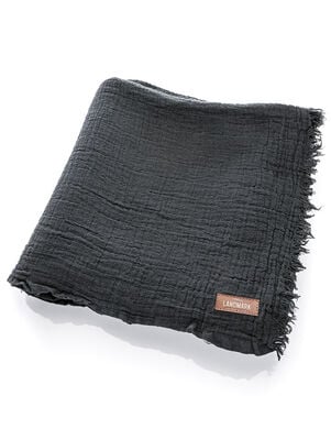 MANTA GASA GRAFITO 120 X 260