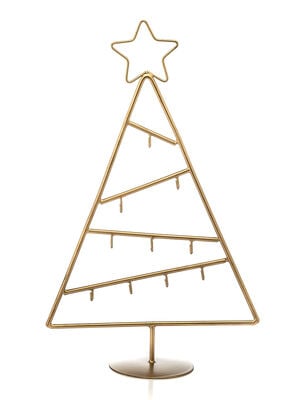 ARBOL NAVIDEÑO METAL GOLD