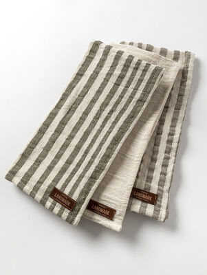 SET X 3 REPASADORES ROSE VISON/ NAT/VERDE 45 X 60 - Second Image