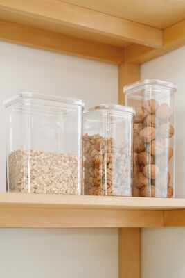 FRASCO HERMETICO RECTANGULAR CLEAR 2.7L - Second Image