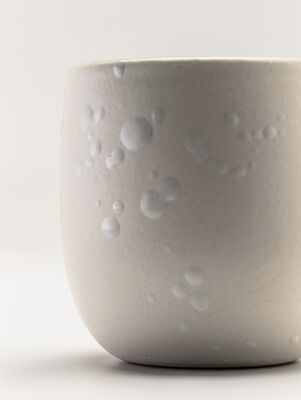 POCILLO SIN ASA CHICO VARSOVIA BLANCO MATE SALP BRILLANTE - Second Image