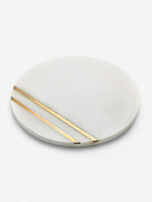 BANDEJA MAGDA MARBLE WHITE