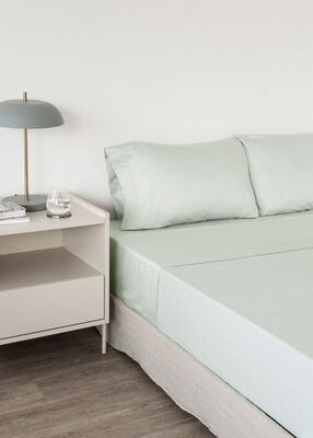 JUEGO DE SABANAS 144H KING GREEN