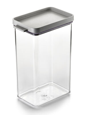 CONTENEDOR OMNIA RECTANGULAR 2000ML - NORDIC WHITE