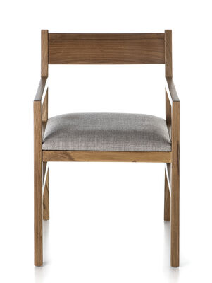 SILLA CON APOYABRAZO SUD PREGO ALUMINIO