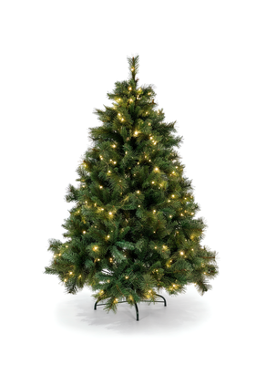 ARBOL DE NAVIDAD ABIES CON LUZ LED 180 CM