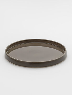 PLATO DE POSTRE LAGOA TAUPE 22 CM