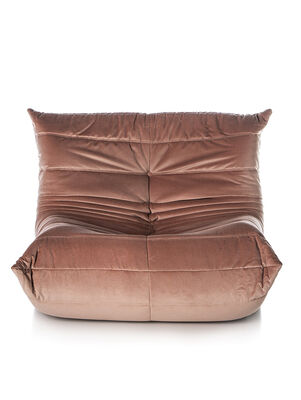 SILLON TOGO VELVET ROSA