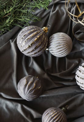 BOLA NAVIDEÑA JOY GRIS - Second Image