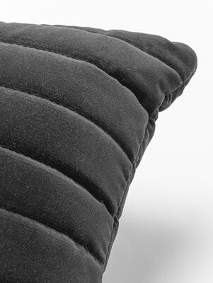 ALMOHADON CANELON NEGRO 35 X 45 - Second Image