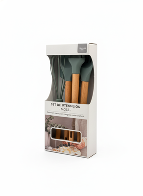 SET DE UTENSILIOS MOSS