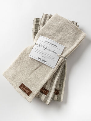 SET X 3 REPASADORES ROSE VISON/ NAT/VERDE 45 X 60