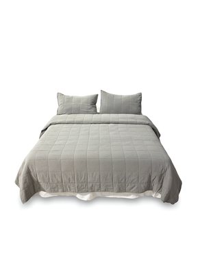 CUBRECAMA AMELIE SUPER KING GRIS