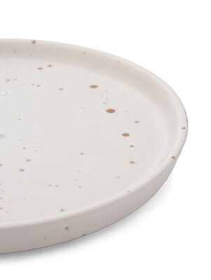 PLATO POSTRE BURSA CREMA SALP BLUR TERRACOTA - Second Image