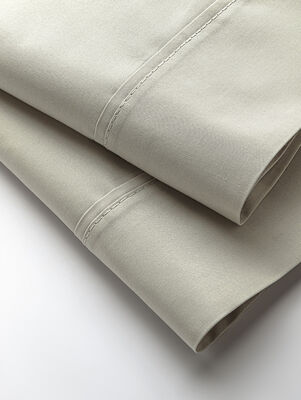 SET X 2 FUNDAS DE ALMOHADAS 220H BEIGE 50 X 80 - Second Image
