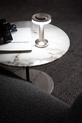 LAMPARA LED RECARGABLE SEATTLE SILVER - Second Image