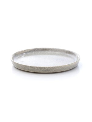 PLATO POSTRE NIZA GRIS PIEDRA