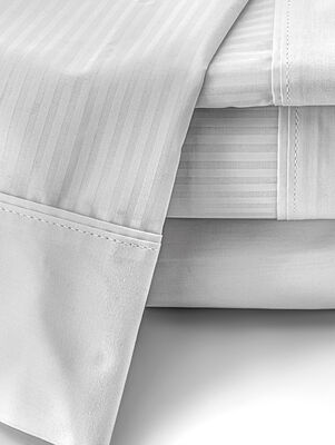 JUEGO DE SABANAS CANNON CLASSIC WHITE 2PL 200 HILOS - Second Image