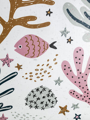 ALFOMBRA UNDER THE SEA GREEN 100X160 - Second Image