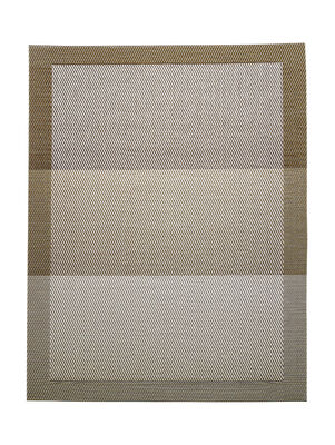 INDIVIDUAL PVC DEGRADE BEIGE 45X30 CM