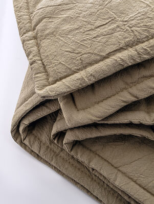 PILLOW MANTA PROTECTOR CARAMEL 75 X 260 - Second Image