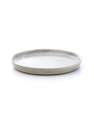 PLATO POSTRE NIZA GRIS PIEDRA