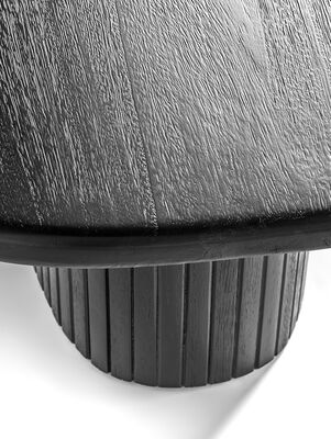 MESA BAJA AMALFI NEGRO 110X170 - Second Image
