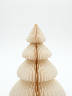 ADORNO CHRISTMAS TREE CREAM 20CM - Second Image