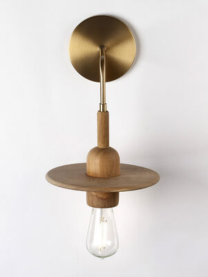 APLIQUE PLATE VINTAGE BRONCE - Second Image