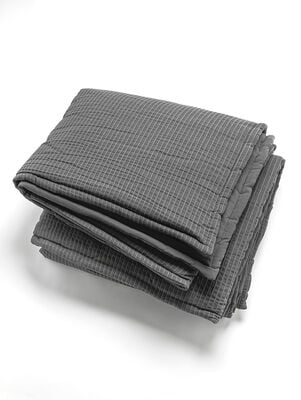 ACOLCHADO STRONG SUPER KING 280 X 250 GRIS OSCURO