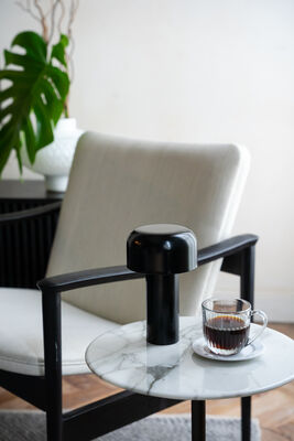 LAMPARA LED RECARGABLE YORK BLACK - Second Image