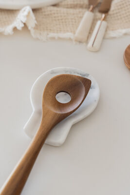 POSA CUCHARA ARLO MARBLE WHITE - Second Image