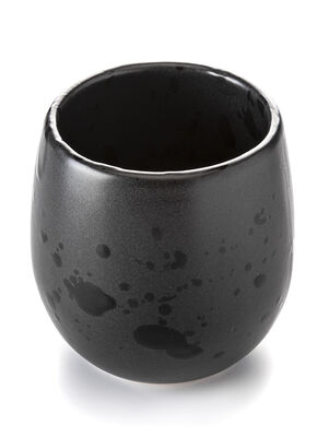 POCILLO SIN ASA CHICO VARSOVIA NEGRO MATE SALP BRILLANTE - Second Image