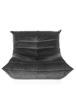 SILLON TOGO VELVET NEGRO - Second Image