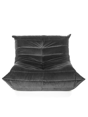 SILLON TOGO VELVET NEGRO - Second Image
