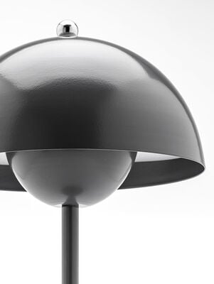 LAMPARA LED RECARGABLE CHICAGO GREY - Second Image