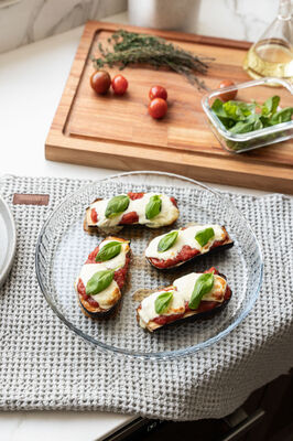 FUENTE DE HORNO REDONDA GLASS 27 CM - Second Image