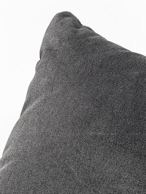 ALMOHADON VELVET GRIS GRAFITO 50 X 30 - Second Image