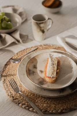 PLATO POSTRE RE-GEN SALDA 21 CM - Second Image