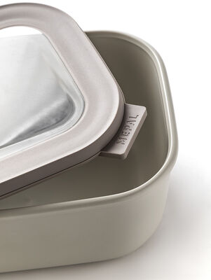 CONTENEDOR CIRQULA RECTANGULAR 1500 ML - NORDIC WHITE - Second Image