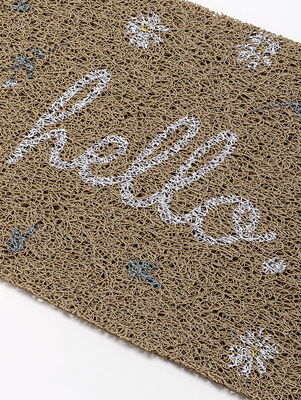 FELPUDO HELLO FLOWERS 70 X 30 - Second Image