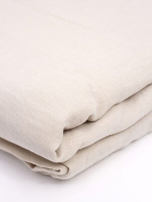 FUNDA DE LINO THESS BEIGE QUEEN 230x240 - Second Image