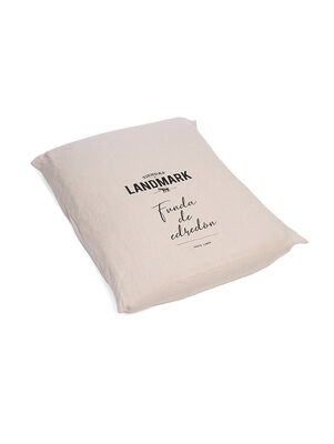 FUNDA DE LINO THESS BEIGE KING 260x240