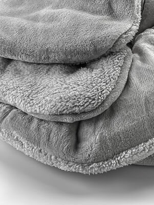 EDREDON FLANNEL PETRA SUPER KING PIEDRA - Second Image