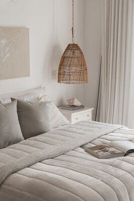 EDREDON FLANNEL PETRA KING PIEDRA