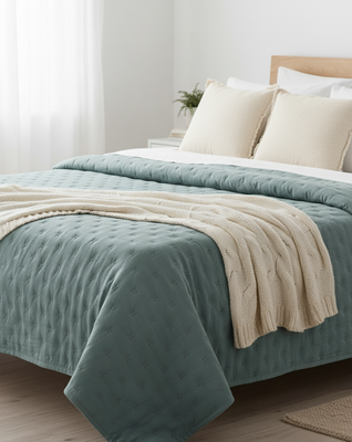 CUBRECAMA REGINA QUEEN VERDE
