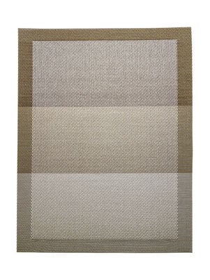 INDIVIDUAL PVC DEGRADE BEIGE 45X30 CM