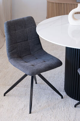 SILLA BREDA DARK GREY - Second Image