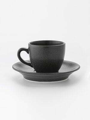 PLATO Y TAZA SEASONS BLACK 80CC