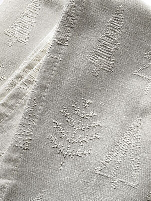 CAMINO DE MESA TREE OFF WHITE 50 X 200 - Second Image